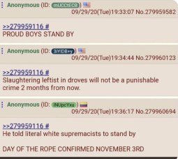 4Chan Proud Boys Messages