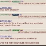 Proud Boys on 4chan Threatening Violence