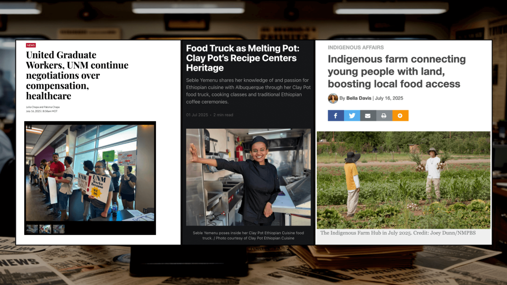Reconnecting NM: 50 independent local newsrooms covering our cities/towns