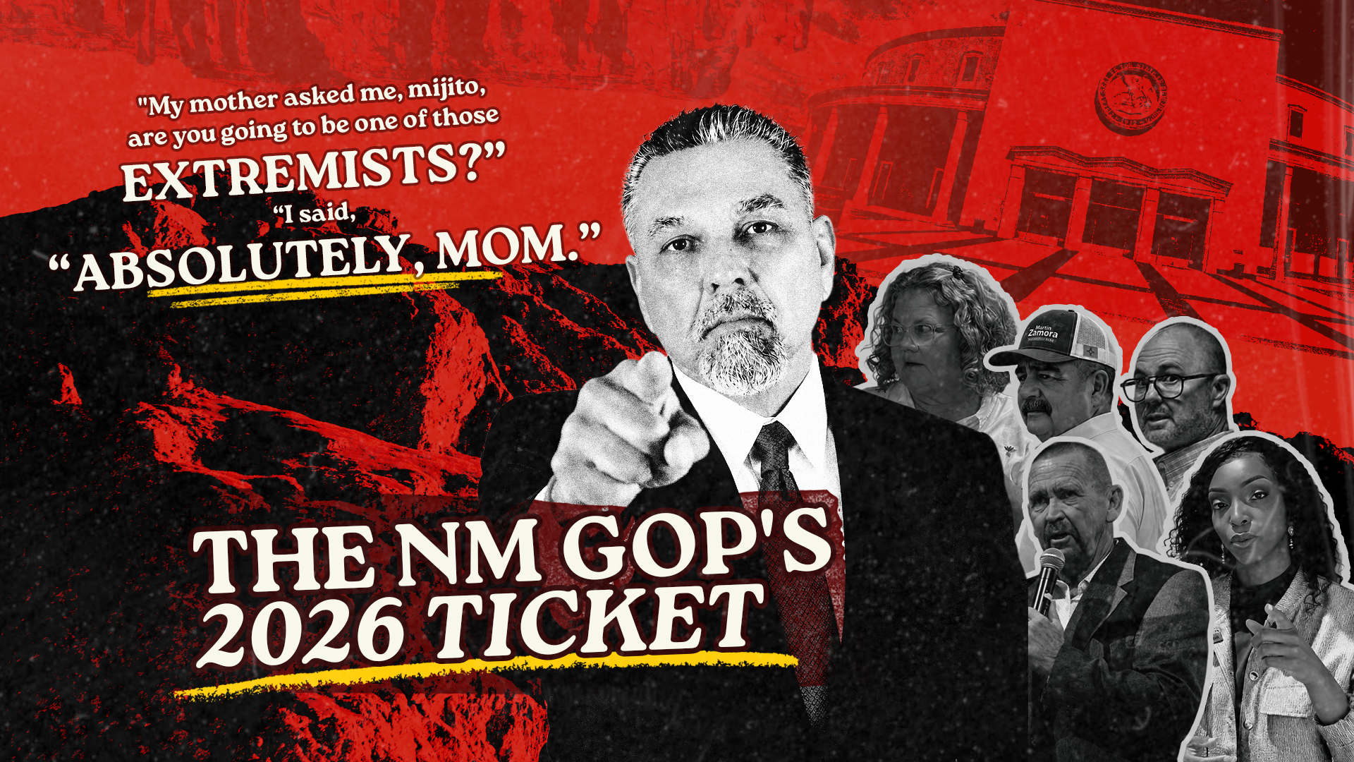 The NM GOP’s 2026 Ticket: Weirder, Grimmer, and More Dangerous Than Ever