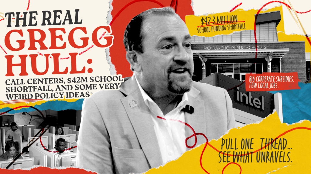 The Real Gregg Hull: Call Centers, $42M School Shortfall, and Some Very Weird Policy Ideas